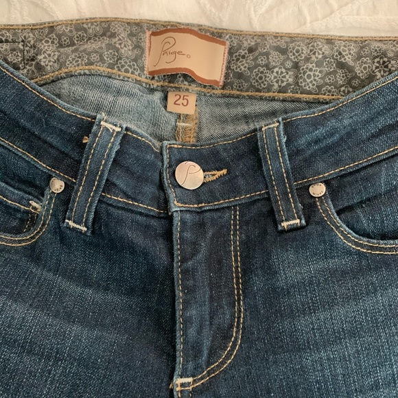 Paige denim jeans size 25 - Picture 3 of 5